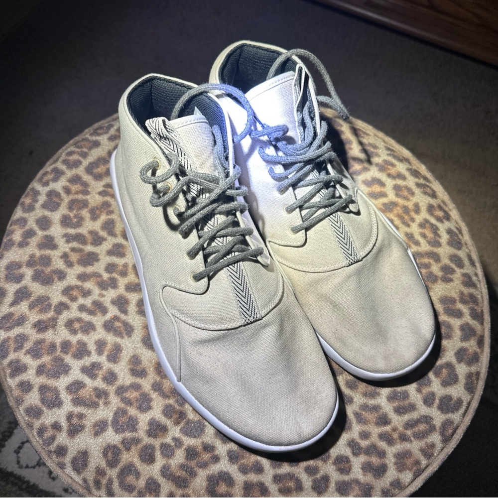 Nike Jordan Eclipse Sneakers in Light Bone Canvas